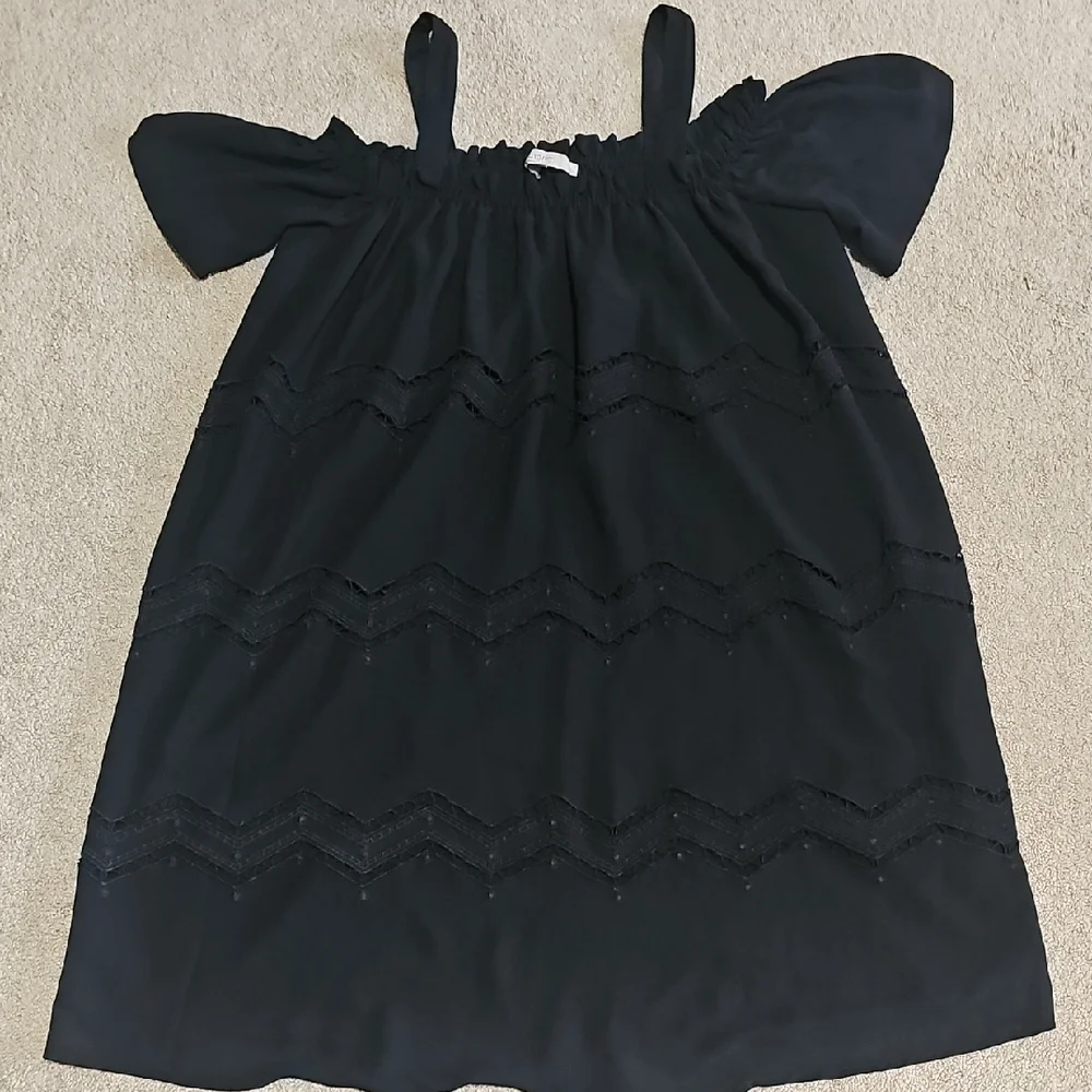 Loft Elegant Black Dress - Picture 1 of 6